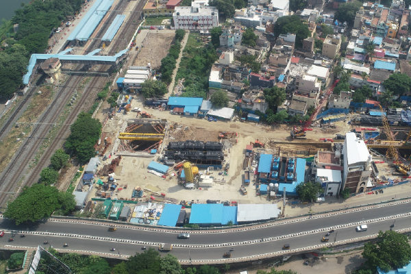 Chetpet station site